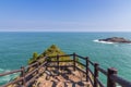 Beautiful coastline of Hyuga cape in Miyazaki, Kyushu.