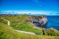 Beautiful coastline and rock formations in Arnarstapi, Iceland