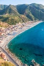 Beautiful coastline of Scilla, Calabria Royalty Free Stock Photo