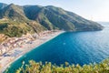 Beautiful coastline of Scilla, Calabria Royalty Free Stock Photo