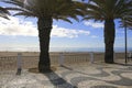 Beautiful cobblestone Promenade at Praia da Luz, Algarve