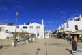 Beautiful cobblestone Promenade at Praia da Luz, Algarve
