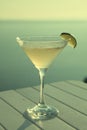 Beautiful cocktail on the beach Royalty Free Stock Photo