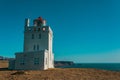 Beautiful and cold day in Dyrholaey peninsula in Iceland