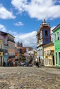 Beautiful colonial buildings - Salvador da Bahia, Brazil