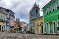 Beautiful colonial buildings - Salvador da Bahia, Brazil