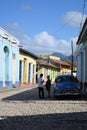 Beautiful colonial and colorful streets Trinidad Cuba Royalty Free Stock Photo