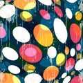 Beautiful color abstract pattern vector illustration of graffiti Royalty Free Stock Photo