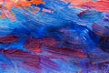 Beautiful color texture. Oil painting on canvas. Abstract art background. Close up Royalty Free Stock Photo