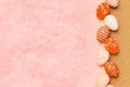 a beautiful colored eggs easter background Royalty Free Stock Photo
