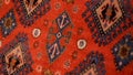 Beautiful colored handmade carpets, traditions and culture of Signahi Georgia