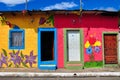 Beautiful colored houses of Apaneca, El Salvador