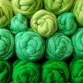 Beautiful colored wools ball. Wool texture. Yarn for knitting. Skeins of yarn. Natural material for knitting, crocheting, creative