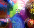 Colorful abstract background from many bubbles Royalty Free Stock Photo