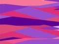 Beautiful of Colorful Art Purple, and Pink, Abstract Modern Shape. Image for Background or Wallpaper