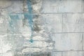 Beautiful colorful artistic concrete blocks texture background. White, grey and blue paint on the brick wall Royalty Free Stock Photo