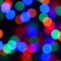 Beautiful colorful blurry background for Christmas and happy new year. Abstract - bokeh Royalty Free Stock Photo