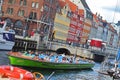 Beautiful colorful buildings in Copenhagen Royalty Free Stock Photo