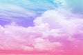 Colorful cloud and sky abstract background for design Royalty Free Stock Photo