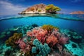 Beautiful Colorful Coral : Komodo National Park, Indonesia