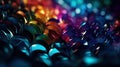 Beautiful colorful 3d backgrounds, chromatic, hexagon, fascinated, illusion, mysterious, abstrack mood backgrounds