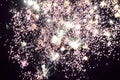 Beautiful colorful fireworks Royalty Free Stock Photo
