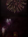 colorful fireworks Royalty Free Stock Photo