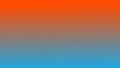 Beautiful colorful gradient background with complementary color combinations of orange and blue.