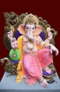 Beautiful and Colorful Hindu God Ganesha Idol