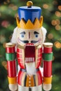 Beautiful and colorful holiday nutcracker ornament decoration Royalty Free Stock Photo