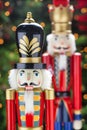 Beautiful and colorful holiday nutcracker ornament decoration Royalty Free Stock Photo