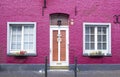 Beautiful colorful house facade in Wachtendonk, Germany Royalty Free Stock Photo