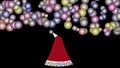 Beautiful and colorful new design kristmas and black background