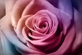 Beautiful colorful rose