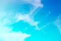 Beautiful colorful soft focus of cloud and sky Royalty Free Stock Photo