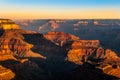 Beautiful colorful sunrise at Grand Canyon national park Royalty Free Stock Photo