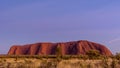 Beautiful and colorful sunrise over Uluru, Ayers Rock, Australia