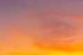 Beautiful colorful sunset sky and cloud nature background for wallpaper