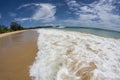 Beautiful and clear sea in Thailand Royalty Free Stock Photo