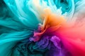 Beautiful colorful tone smoke art background