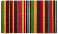 Beautiful Colorful Vertical striped Printed Welcome zute doormat