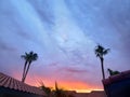 Beautiful colorfull arizona skys