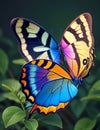 Beautiful colorfull butterfly