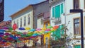 The Agueda Umbrella Festival has these beautiful colors covering the streets