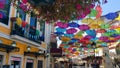 The Beautiful Colors of the Agueda Umbrella Sky Project Algueda in Portugal