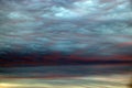 Beautiful colors of the cloudy sky at sunset. Royalty Free Stock Photo