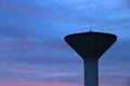 Beautiful colors of the cloudy sky at sunset. Royalty Free Stock Photo