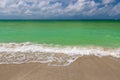 The Beautiful Colors of The Gulf of Mexico and Bowmans Beach Royalty Free Stock Photo