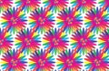 Beautiful colourful flower pattern design