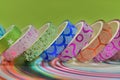 Beautiful Colourful glitter texture designed adhesive tape for art craft